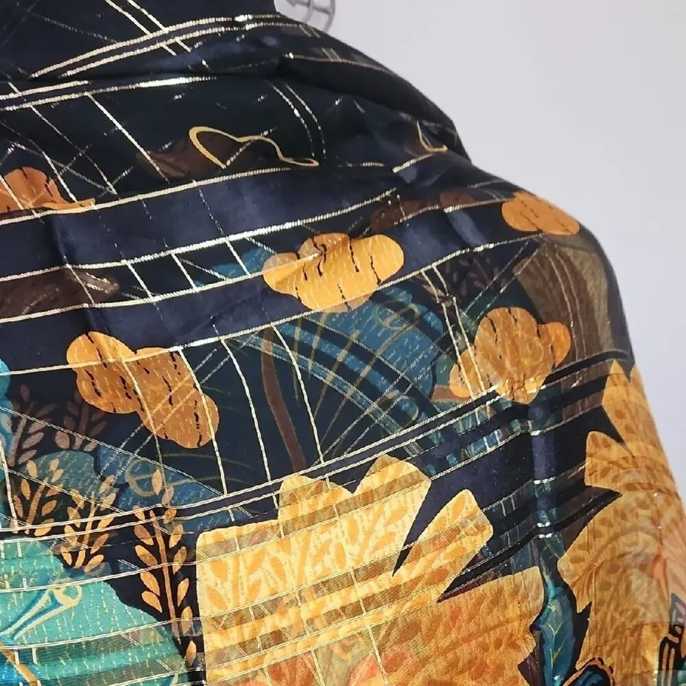 Metropolitan Museum of Art NY Vintage Silk Scarf